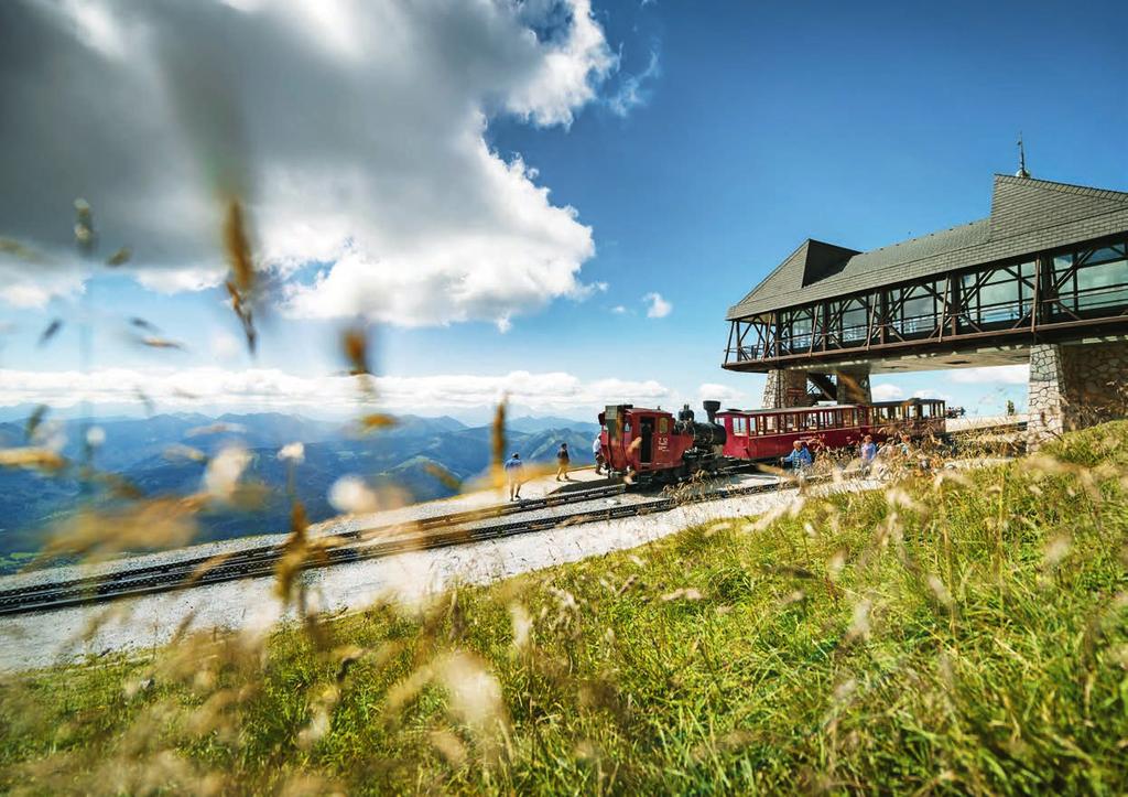 SCHAFBERGBAHN & WOLFGANGSEESCHIFFFAHRT SZÉLFÚTTA MAGASLATOK, KRISTÁLYTISZTA VÍZ A