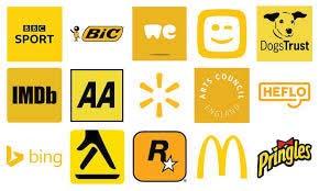 Figyelemfelkeltő jellege miatt több vállalat is használja logójában, így például a McDonald s.