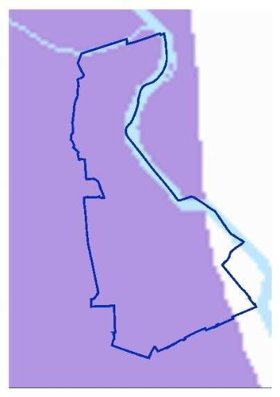 2.2. A tervezési területet érintő, a HM TrT térségi övezetei 3/9. melléklet: Földtani veszélyforrás terület övezete 3/9.