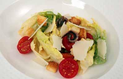 SNACKS HARAPNIVALÓK RUCCOLA SALAD WITH AGED DRIED MANGALICA PORK HAM AND