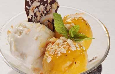 Allergic marking Allergén jelölés: 3,5,7,8 EURO 10 HUF 3000 WINTER ICE CREAM CUP Two scoops tropic icecream, two scoopes coconut