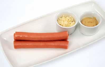 7 EURO 11 HUF 3300 MANGALICA VIENNA SAUSAGES WITH MUSTARD AND HORSERADISH