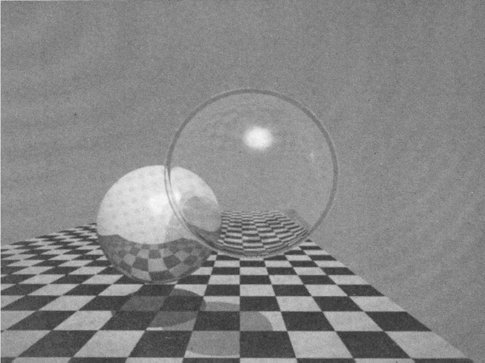 Arthur Appel 1968-ban megjelent publikációjában [4] leírja, hogy a geometria a testek ábrázolásában nagy segítség lehet, ha a kontúr vonalak helyett a fény által vetett árnyék, illetve a felületek