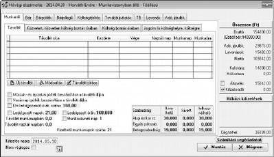 Segédlet: Több havi munkaidőkeret kezelésekor célszerű a Nyomtatás / Nyomtatás menüpontban az Összevont nyomtatványtípus / Kartonok / Munkaidőkeret elszámolás elnevezésű nyomtatványt is használni.