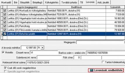 Üdülési szolgáltatás Üdülési szolgáltatás forintban Üzemanyag-megtakarítás Védõszemüveg juttatás Fontos hangsúlyoznunk, hogy a nettó munkabér értékei nem feltétlenül fognak megegyezni azokkal az