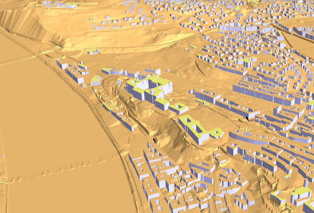 Szükséges adatok: Helyszínrajz, digitális terepmodell