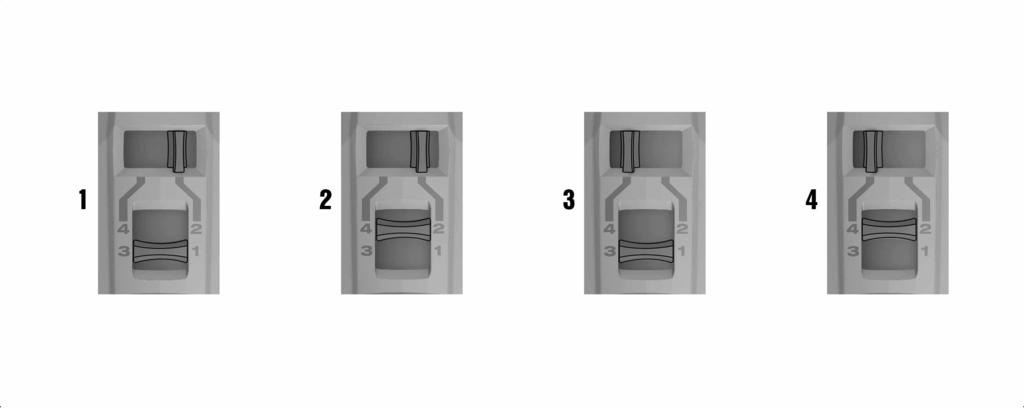 Állítsa a jobb/bal forgásirányváltó kapcsolót középállásba, vagy vegye ki a gépből az akkut. 2. Ellenőrizze, hogy a betétszerszám befogószára tiszta-e. Ha nem így lenne, tisztítsa meg. 3.