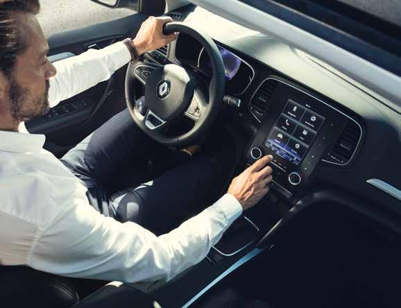 Fejlett technológiák A Renault MEGANE GrandCoupé volánja mögött kivételes
