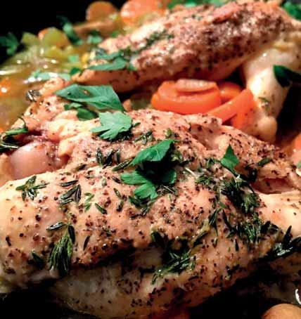 30 septembre 2019 Tatin de légumes Poulet rôti,