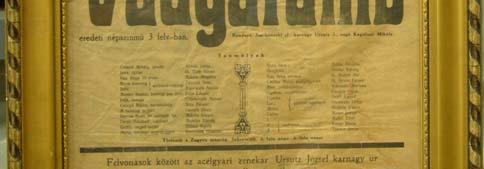 Olvasóegylet- Acélgyári Műkedvelők színielőadása 1920. december 31.