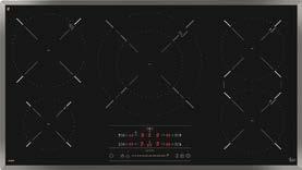 teljesítmény: 7400 W IR 9530 Indukciós főzőlap (90cm), Slider Kezelőpanel, Minden főzőfelület külön-külön programozható, iquick boiling, Melegen tartás, Szinkron funkció, Pillanat állj (Stop&Go),