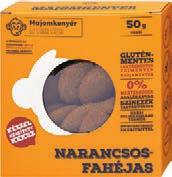 980 Ft/kg Majomkenyér narancsos fahéjas keksz 50 g 599 Ft 11.