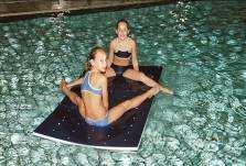MAXI TAPIS A TROUS REF : A142TSP Bleu marine /blanc/