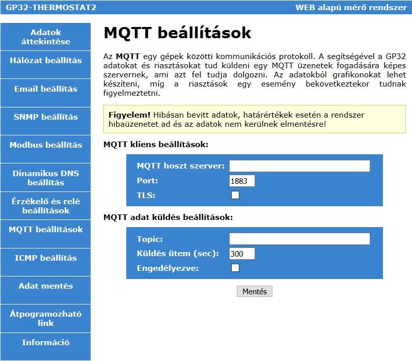 MQTT kommunikáció Az MQTT egy gépek közötti kommunikációs protokoll.
