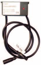 39 000 Tápfeszülség adapter 12 V 24 V AC/DC-ról, 6 V DC-hez, csatlakozó kábelekkel. a meglévő tápfeszültség könnyű átalakítása 6 V DC-re.