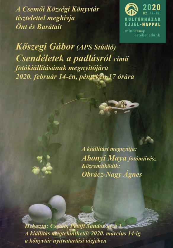 XXX. évfolyam 2. szám 13 semmiből VALAMIT kézműves foglalkozásra várlak Benneteket gyerekek a községi könyvtárban. FEBRUÁR 15-ÉN, SZOMBATON 10.00 11.