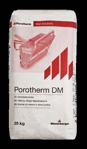 /flakon) 750 12 10 5 Porotherm Profi habarcs (Norma feletti vásárlás esetén.
