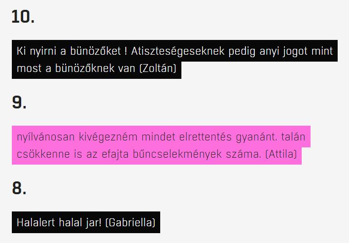 444: Íme a 10 legjobb érv a halálbüntetés mellett 10. Ki nyirni a bünözőket!