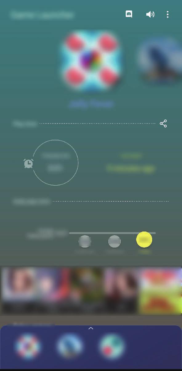 Alkalmazások és funkciók Game Launcher Bevezető A Game Launcher összegyűjti a Play Áruház és a Galaxy Store letöltött játékait, így könnyedén elérheti őket ugyanazon a helyen.
