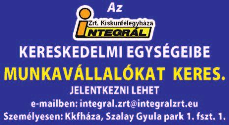 - GÉPJÁRMŰVEZETŐT keresünk C,E kat. jogosítvánnyal. Többnyire belföldi munkára, versenyképes jövedelemmel. Tel.: 06-30/722-7282 -Agro- Papp Kft.