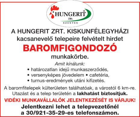 hu e-mail címen vagy a 76/463-815-ös telefonszámon lehet. A Nagyposta melletti Nemzeti Dohányboltba ELADÓT felveszünk. Tel.: 06-30/616-0564 Kedves fodrász kolléga!