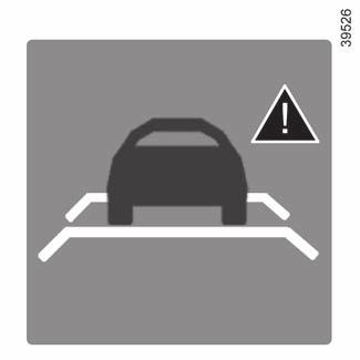 Aktív vészfékezés (7/11) B rendszer (folytatás) Járművek felismerése Művelet Menet közben (körülbelül 7 és 160 km/h közötti sebességnél), ha fennáll az elöl haladó gépjárművel történő ütközés