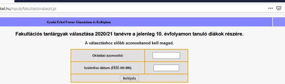 Általános tudnivalók Iskolánk tanulóinak joga (kiskorú tanuló esetén a szülő hozzájárulásával), hogy válasszanak a -2. évfolyamon tanulható választandó tantárgyak közül.