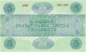 Ausgabe/ MÁS TÖRVÉNYES PÉNZNEMEKRE / Auf andere gesetzliche Währungen / vékony papír /dünnes