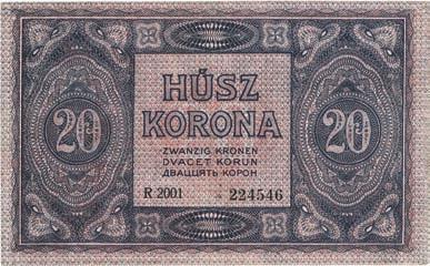 667. 10 Korona Pénzjegy 1919. augusztus 9.