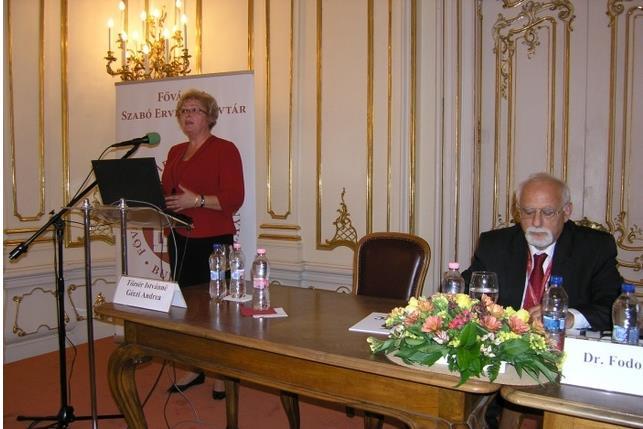 A konferencián a következő előadások hangzottak el: 1. A rendezvény nyitó előadását Dr.