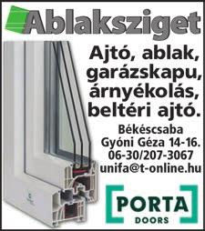11,9 MFt, +36-30/600-3544 Millennium utcában földszinti, egyedi gázos, erkélyes, 57 m 2 -es lakás eladó. 06-30/225-9992 Kis ház nagy telekkel Békéscsaba környékén eladó. 06-70/414-8127 Lencsésin 8.