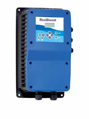 A ResiBoost segítségével kényelmesen biztosítható a kívánt nyomásérték, a teljes szállítási tartományban. Precíz fordulatszámszabályozásával jelentős mértékű energiamegtakarítást eredményez.