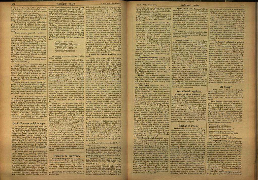 564 hzi orvostudomány fejlődése pálykérdésre ( dr. Poór Imre-féle száz rnyr) egy mű érkezett, mely zoubn kérdést csk Mári Terézi koráig tárgylj s igy pályádi újr kitűzendő. Dr. Sy M.