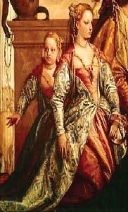 24 OSTEOLOGIAI KÖZLEMÉNYEK 2011/1 4. kép: Veronese: Dáriusz családja Nagy Sándor előtt (részlet). 1450 körül.