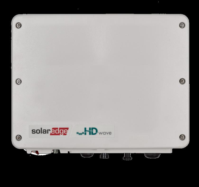 Egyfázisú inverterek HD-Wave technológiával SE2200H, SE3000H, SE3500H, SE3680H, SE4000H, SE5000H, SE6000H 12-25 ÉV GARANCIA INVERTEREK Optimális telepítés HD-Wave technológiával Kifejezetten a