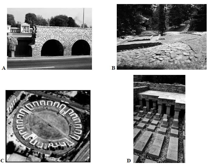 33. feladat A feladat Aquincum római kori történetével kapcsolatos. Párosítsa a képeket a megfelelő meghatározásokkal! Írja a képek betűjelét a szöveg alatti táblázatba!