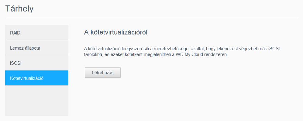 TÁRHELY KEZELÉSE A MY CLOUD EX2 ULTRA ESZKÖZÖN 3. Az iscsi engedélyezéséhez a váltógombot állítsa BE állásba. 4. Az iscsi isns-kliens mezőben kattintson a váltógombra. 5.