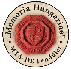 978-963-508-916-1 ISSN 2498-7794 2019, MTA-DE Lendület Magyarország a középkori Európában