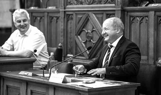 A zarándoklat végén Semjén Zsolt miniszterelnök-helyettes, a KDNP elnöke mondott beszédet.