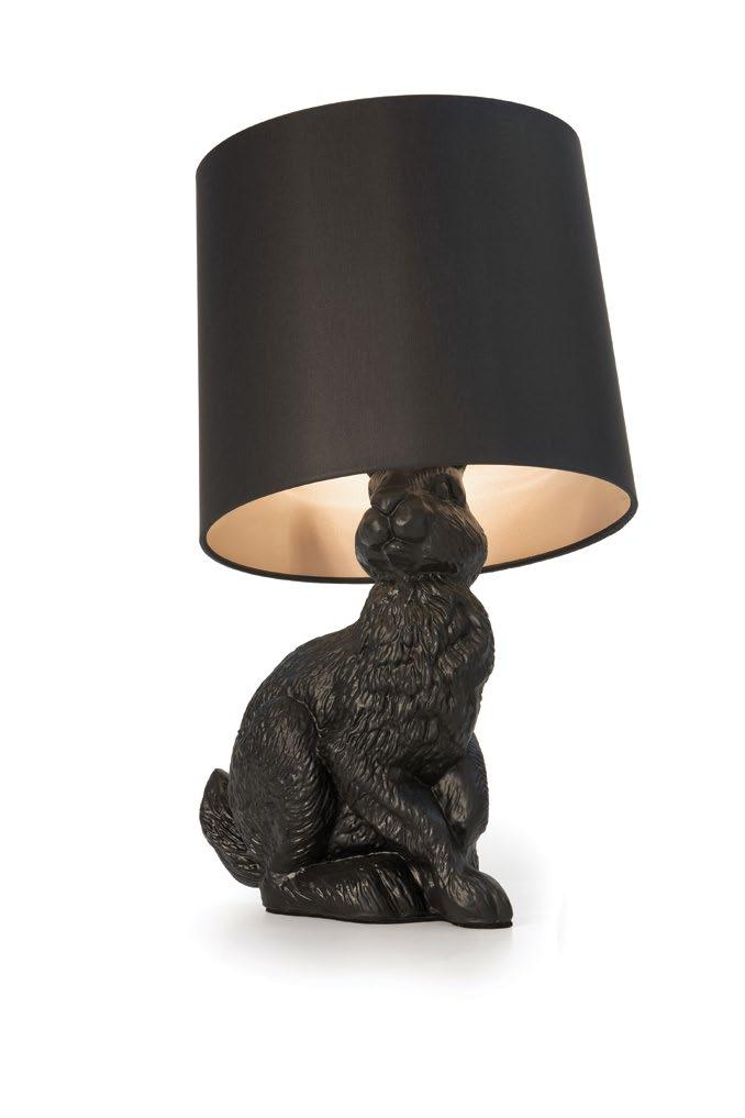 55. moooi - rabbit lámpa design: front (sofia lagerkvist, charlotte von der lancken and anna lindgren), 2006 PVC / pamut laminátum fémszerkezeten, poliészter, 54 x 28,5 cm kikiáltási ár: 110 000 Ft