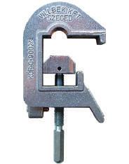 Sínre 16 ka/1 s Sodronyra 16 ka/1 s Sínre 40 ka Sodronyra 40 ka Ø30 mm sínvezető Befogóképesség Ø6-18 mm csap 87 a: b: c d: 521504 521503 521502 521505 KÖF-C-9002/1 fázisszorító A KÖF-C-9002/1 típusú