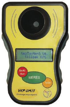 ULTRAHANGOS VEZETÉK MAGASSÁGMÉRŐ, GYŰJTŐSÍN FESZÜLTSÉGFIGYELŐ Mérhető vezetékmagasság tartomány (min. Ø10 mm szabadvezeték) Mérhető vezetékmagasság tartomány (min.