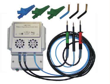 MŰTERHELÉS 590025 VKP-MT-3F VKP-MT-3F EN 61326-1 VKP-M2 EN 61010-1 EN 61010-2-031 5900014 VKP-M2 A VKP-MT/3F típusú műterhelés egy- és háromfázisú villamos fogyasztásmérők működőképességének, mérési