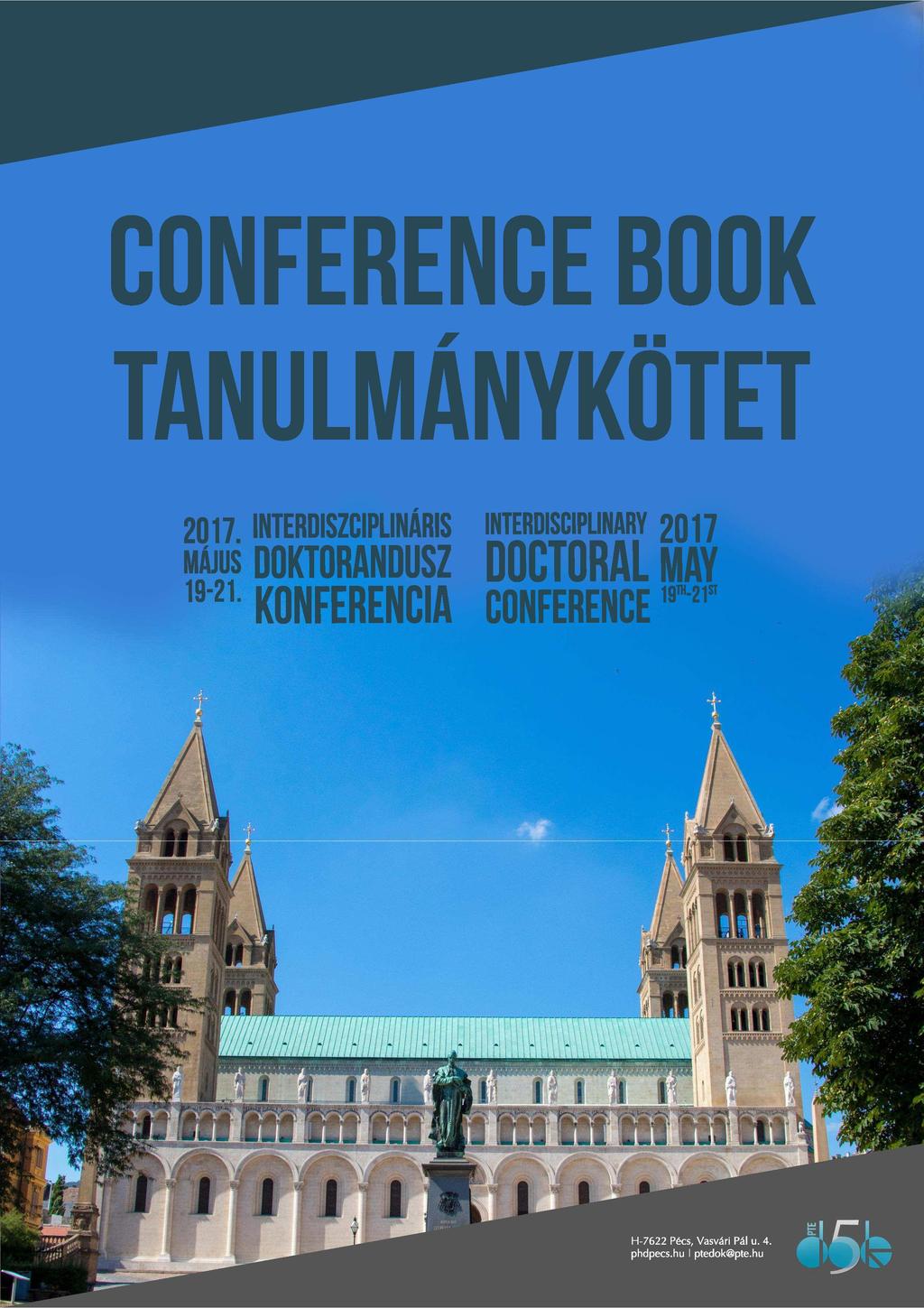 CONFERENCE BOOK 2017 INTERDISZCIPLINÁRIS INTERDISCIPLINARY