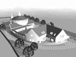 A következő lépés nem az építés megkezdése volt, hanem a közösség imacsoportjának háromnapos zarándoklata a templom építéséért.
