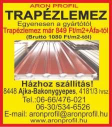Tel: 06/70/311-3387 ken! Irányár: 7,4 M Ft Tel: +36/70/454-5251 Redõnykészítés, javítás, faredőny, szalagfüggöny, szúnyog- Pápán a volt Kilián lakótelepen kétszobás 3.