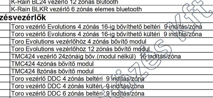 65178 82776 RBSOL2 Solem LoRa elemes nagy hatótávolságú vezérlőrendszer 2 zónás 74395 94481 RBSOL4 Solem LoRa elemes nagy hatótávolságú vezérlőrendszer 4 zónás 80063 101680 RBSOL6 Solem LoRa elemes