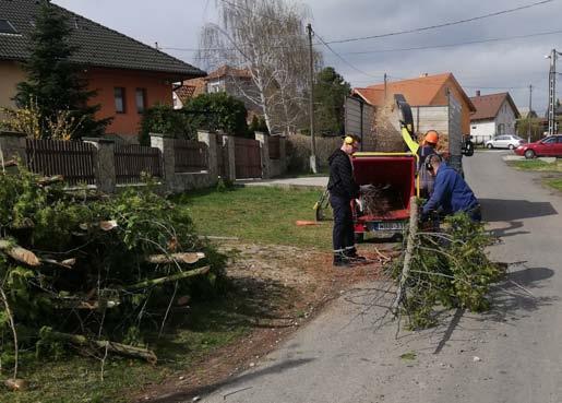 Az önkéntesek segítségével sok-sok szemeteszsák telt meg vegyes hulladékkal, amely hónapok óta gyűlt az utak mentén.