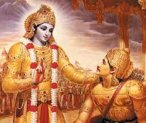 illetve egy olyan ősi életmódot, amely Isten neveinek éneklésén és India bibliájának, a Bhagavad-gītānak a tanításain alapul. Egy ilyen jellegű átformálás nem kis hőstett.