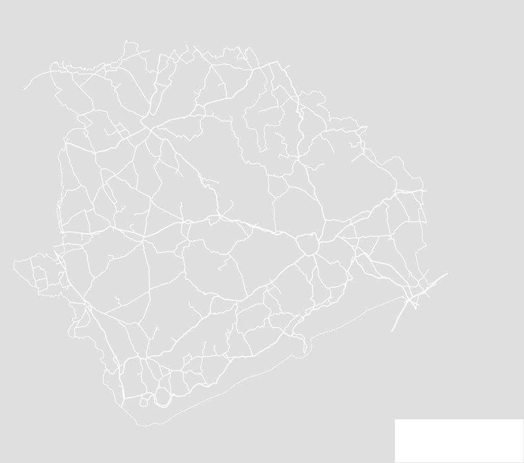20. ábra: Az országos közutak kerékpározhatósága (2019) Saját szerkesztés, adatok forrása: Magyar Közút Nzrt., KENYI.